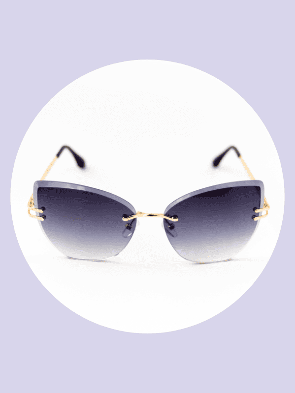 purple gradient sunglasses